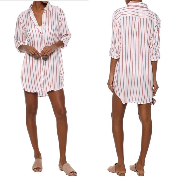 NWT Onia Marie Coverup Shirtdress